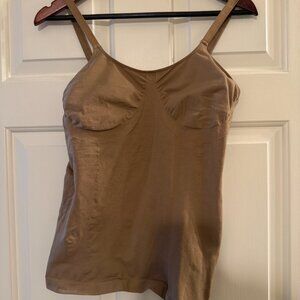 Yitty Nearly Naked Shapewear Cami Moody Taupe Size 5X - NWOT